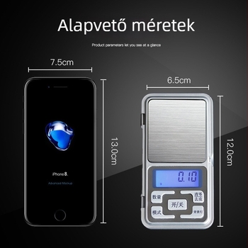 Ékszer mérleg elektronikus 0.01 g pontossággal, márka Pelfrey, modell 2007