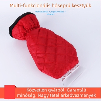 Autóhoz készült hógolyó-eltávolító kesztyű vastag polár bélés; Anyag: 420D + ultra puha plüss + PP pamut; Termékkód HC-017; Márka Ma Li Jiang; Kategória: Hólapát kesztyűk; Testreszabás: Igen