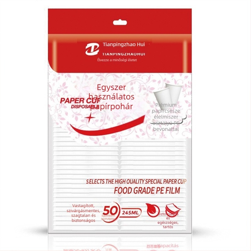 Laminált papír forró italos pohár, Balance Chaohui, kapacitás 201-300 ml