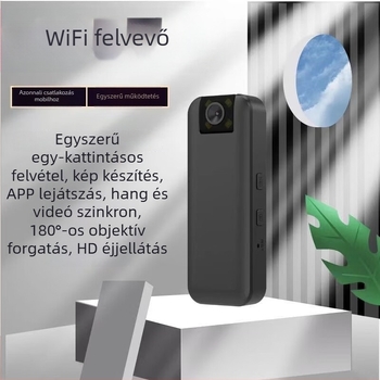 Vezeték nélküli 1080p kamera 2,8 mm objektívvel, mozgásérzékelés, 5V tápegység, beltéri/kültéri használat