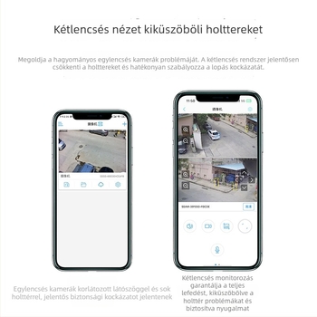 Kamera felügyeleti - kültéri 4G/WiFi, kettős 1/3 inch CMOS szenzorok (360° lefedettség; éjjellátás; 12V)