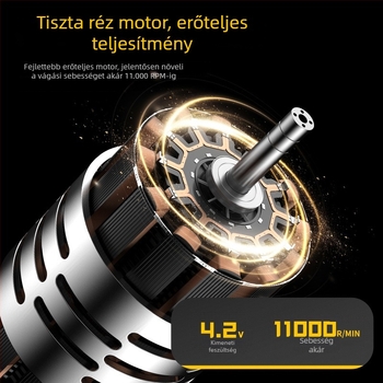 Asja elektromos olló ruhákhoz – újratölthető lítium akkumulátor, 3,6V, kézben tartható