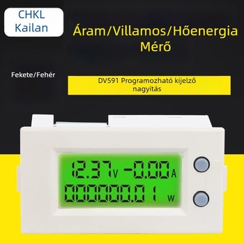 CHKL AC Digitális Wattóramérő – Feszültség, Áram, Teljesítmény és Frekvencia Monitorozása