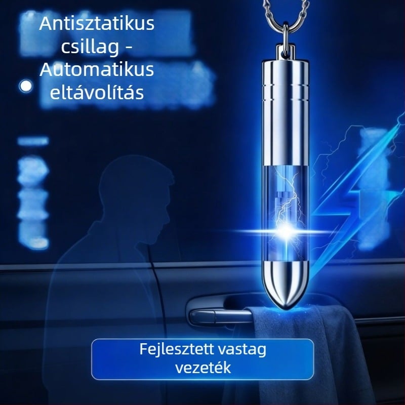 Műanyagból készült anti-sztatikus kulcstartó – Friendly, többsfunkciós statikus kisülő