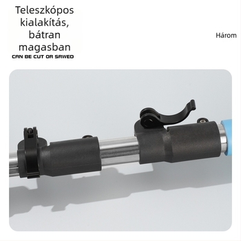 Kajis Elektromos ágvágó olló – teleszkópos hosszú eléréshez, újratölthető Li‑ion akkumulátor, 21V, alkalmas ágakhoz; feszültségtartomány: AC egyfázis és DC 50V-ig