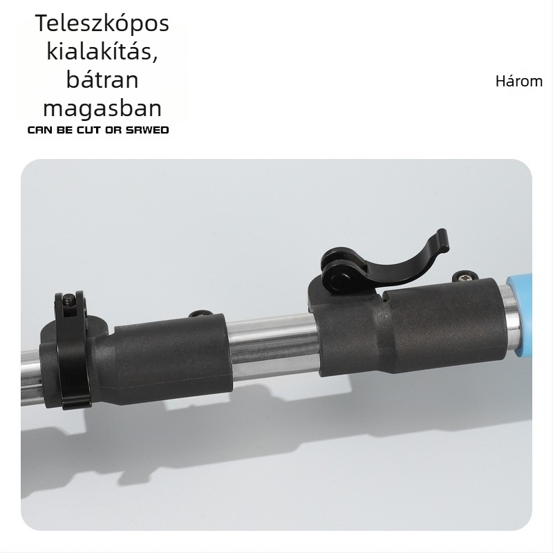 Kajis Elektromos ágvágó olló – teleszkópos hosszú eléréshez, újratölthető Li‑ion akkumulátor, 21V, alkalmas ágakhoz; feszültségtartomány: AC egyfázis és DC 50V-ig