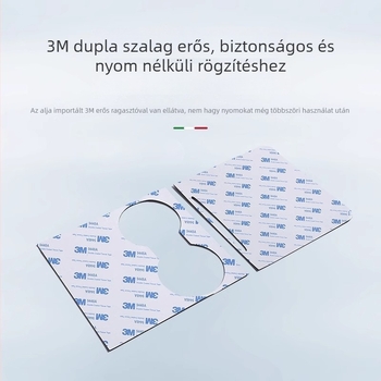 YUKE Központi Konzol védőfólia Tesla Model 3/Y-hoz — filc alapú karbon PVC, hőálló, karcolásálló, ujjlenyomat-mentes