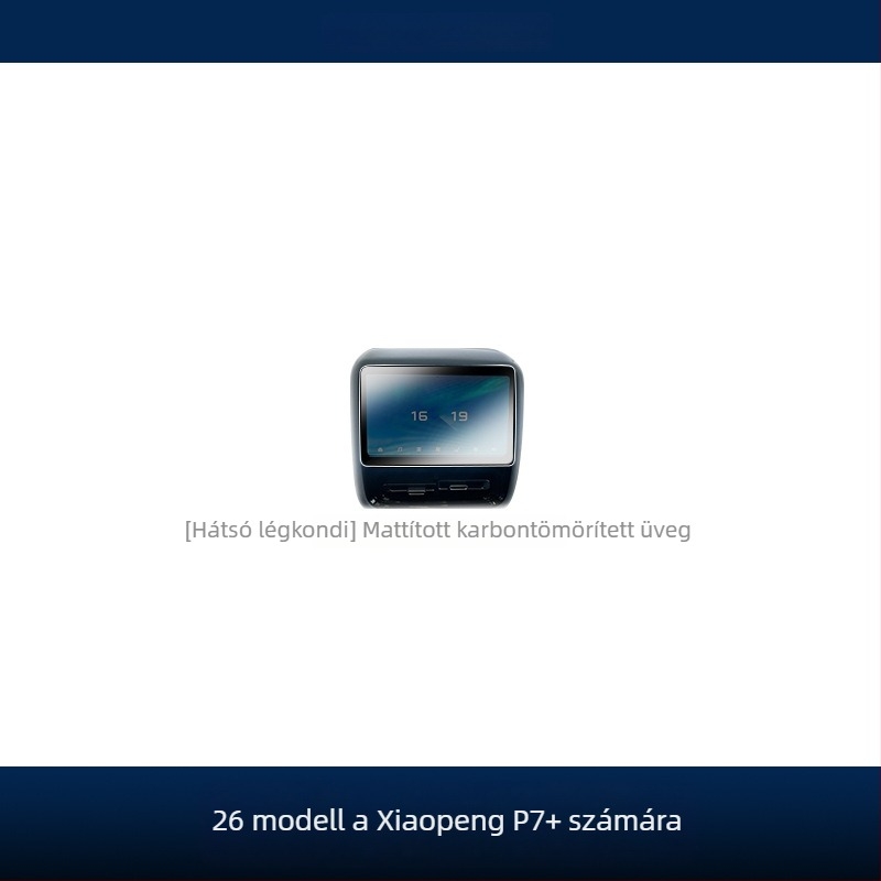 Autó navigációs kijelző tempered üveg védőfólia – LJL-057, egy darabos formázás, magashőmérséklet-álló, karc- és olajálló, univerzálisan kompatibilis
