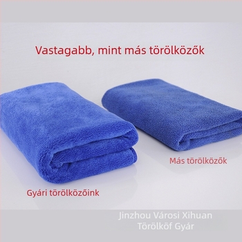 Mikroszálas hajszárító törölköző – rendkívül nedvszívó, könnyű (<30 g), testreszabható feldolgozás, hajfej típusú fejfedő