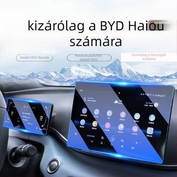 BYD Seagull központi kijelző védőüvege | Edzett üveg; Telepítés: Szívócsésével; Feldolgozás/Testreszabás: Nincs