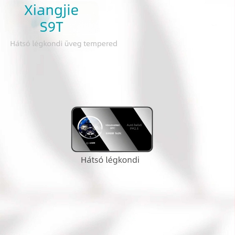 Autó navigációs kijelzőhöz temperált üvegből készült képernyővédő, univerzális illeszkedés, egy darabos formázás, ujjlenyomat-mentes, Qiu Yiming márka