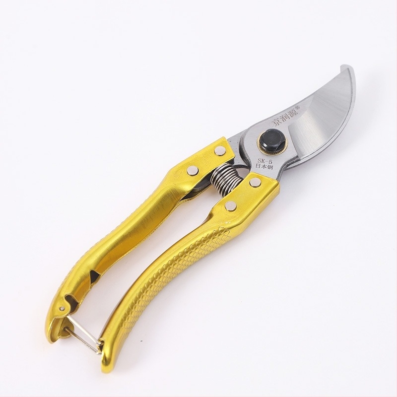 Kerti metszőolló magas széntartalmú acélból – teljes készlet metszőeszközökkel, vastagabb élek, Jing Run Yuan márka
