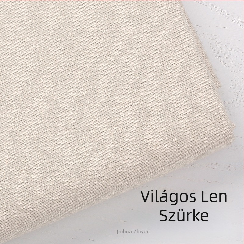 Textíliás hímzőkészlet - pamut és len, tájkép minta, keresztszemes készlet, modern stílus