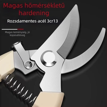 Kertészeti metszőolló gallyak és gyümölcsfák metszéséhez, erőfeszítés-megtakarítás, többfunkciós.
