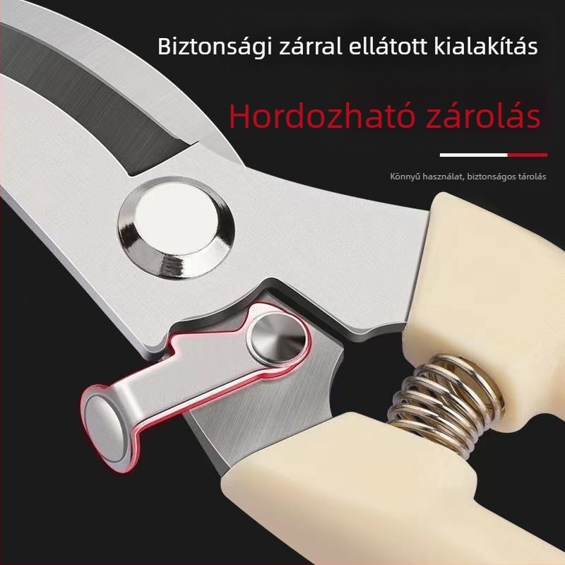 Kertészeti metszőolló gallyak és gyümölcsfák metszéséhez, erőfeszítés-megtakarítás, többfunkciós.