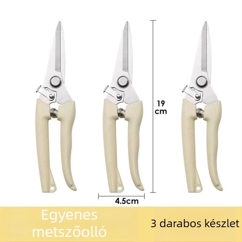 Kertészeti metszőolló gallyak és gyümölcsfák metszéséhez, erőfeszítés-megtakarítás, többfunkciós.