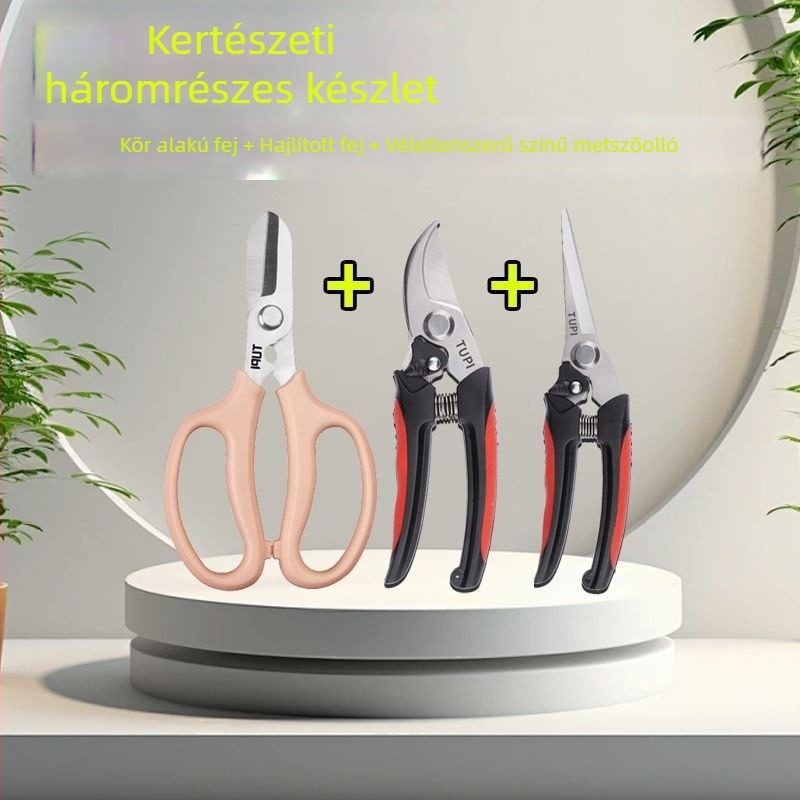 Kertészeti olló virágágak metszésére és gyümölcsfák metszésére – speciális metsző olló