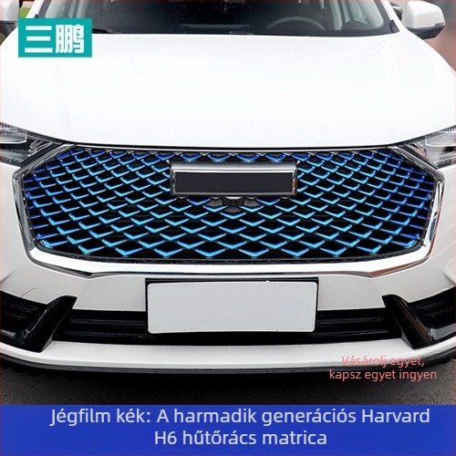 Sanpeng PET belső autó dekoratív matrica Haval H6 középső hűtőmaszkhoz (2. és 3. gen.), erős tapadással