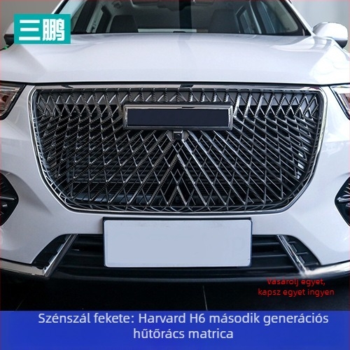 Sanpeng PET belső autó dekoratív matrica Haval H6 középső hűtőmaszkhoz (2. és 3. gen.), erős tapadással