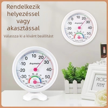 Beltéri páratartalom-mérő, akkumulátor nélkül, kompakt HT-1