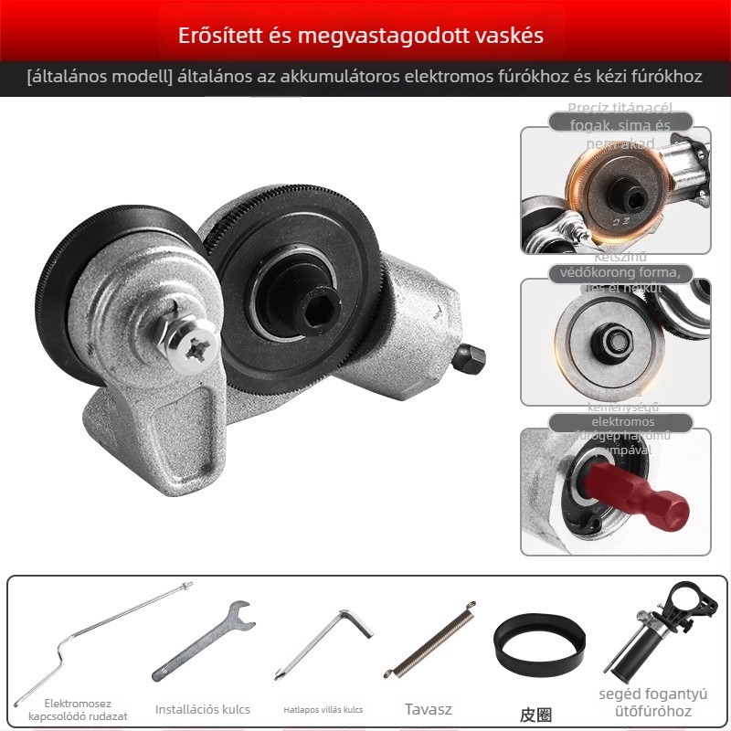 Jinchengtai 220V fúróhoz való állítható lemezvágó adapter vaslemezhez