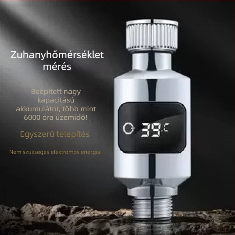 Zuhanyhőmérséklet-kijelző és vízhőmérő – csecsemőknek, gyermekeknek, időseknek és terhes nőknek