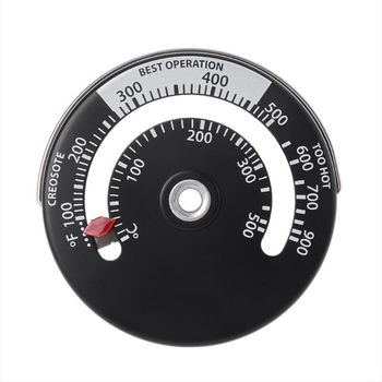 Fa kályha hőmérő SYJC-W1 - termopár-bimetál hőmérő, tartomány 0-500°C, tömeg 0,03 kg, páratartalom ±10