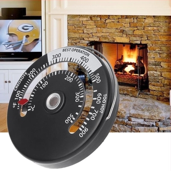 Fa kályha hőmérő SYJC-W1 - termopár-bimetál hőmérő, tartomány 0-500°C, tömeg 0,03 kg, páratartalom ±10
