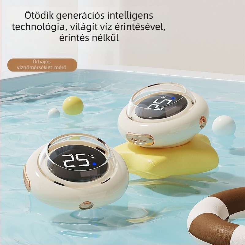 Baba fürdővíz-hőmérő – Mark ji baby, 1°C-os felbontás, dobozban 100 darab
