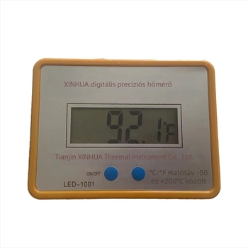 Digitális hőmérő szenzorral, nagy pontossággal kazánokhoz, ipari és akváriumi használatra
