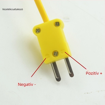 Kézbe fogható hőmérséklet-érzékelő TM902C 1310, fém hőmérséklet-tárgy, -50–1300 tartomány