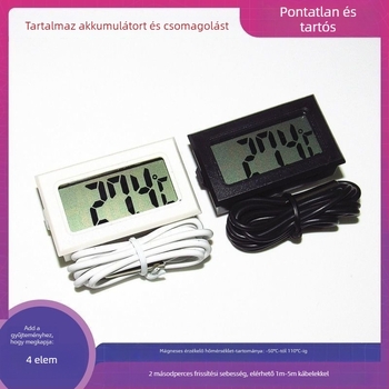 Digitális kijelzős vízhőmérő káddal, hűtővel és akváriummal; vízálló vezeték; Márka Unique; Termékkód: Mja5yfzggjuttdqvyh4fdgq058o=summer