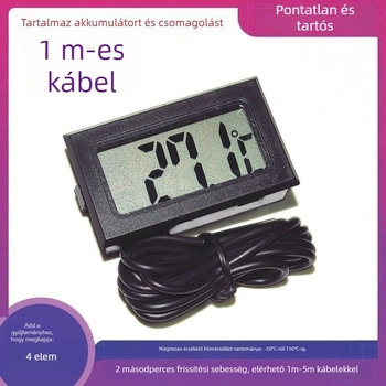 Digitális kijelzős vízhőmérő káddal, hűtővel és akváriummal; vízálló vezeték; Márka Unique; Termékkód: Mja5yfzggjuttdqvyh4fdgq058o=summer