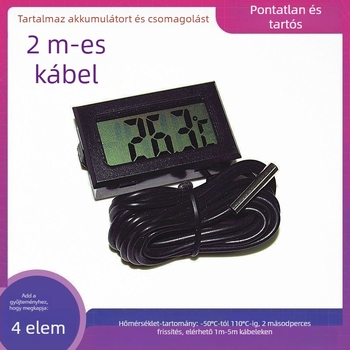 Digitális kijelzős vízhőmérő káddal, hűtővel és akváriummal; vízálló vezeték; Márka Unique; Termékkód: Mja5yfzggjuttdqvyh4fdgq058o=summer