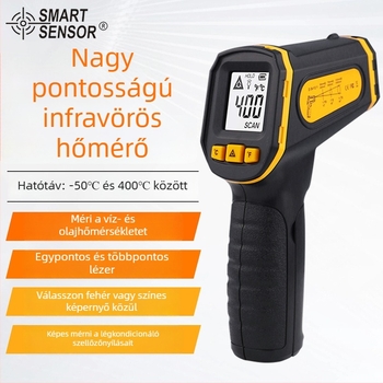 AS400 infravörös hőmérő víz- és olajhőmérséklethez, klíma- és hűtőszekrény teszter, Xima Smart Sensor