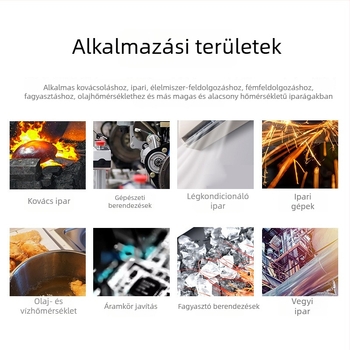 AS400 infravörös hőmérő víz- és olajhőmérséklethez, klíma- és hűtőszekrény teszter, Xima Smart Sensor