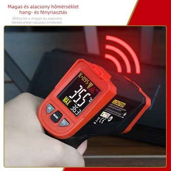Teansi TA605A infravörös hőmérő – kézi hőmérő, -50°C-tól 880°C-ig