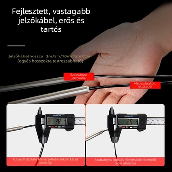 Ipari infravörös víz hőmérő digitális kijelzővel, CJM-300A modell