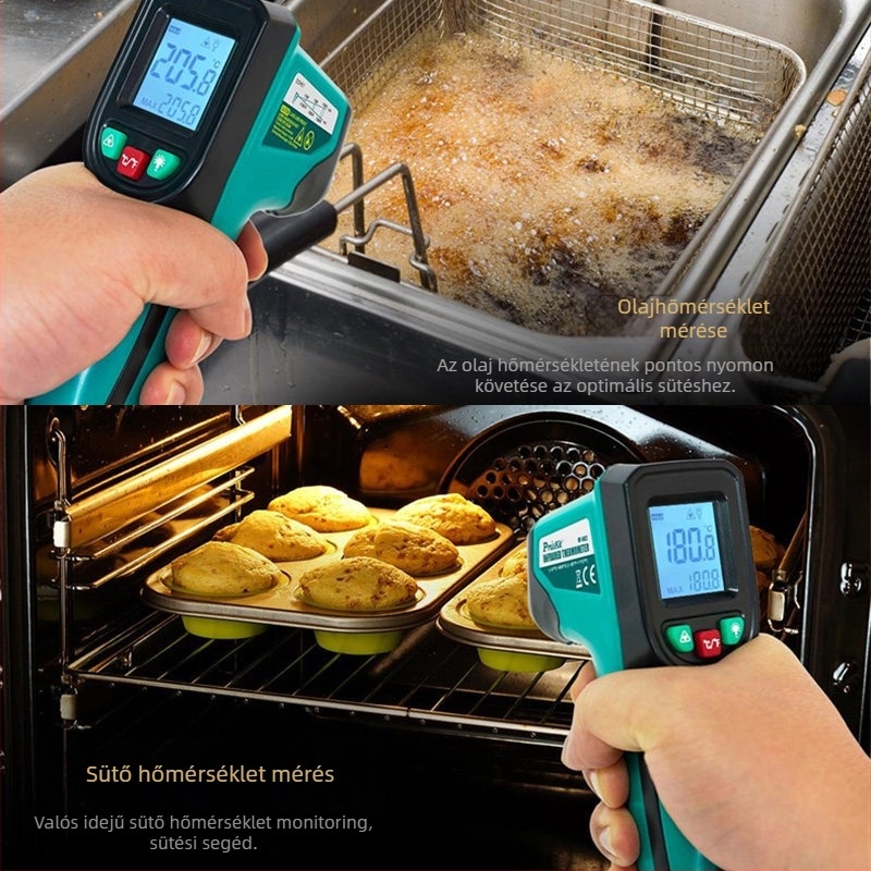 MT-4602 Ipari kézi infravörös hőmérő – Pro’skit/Baogong