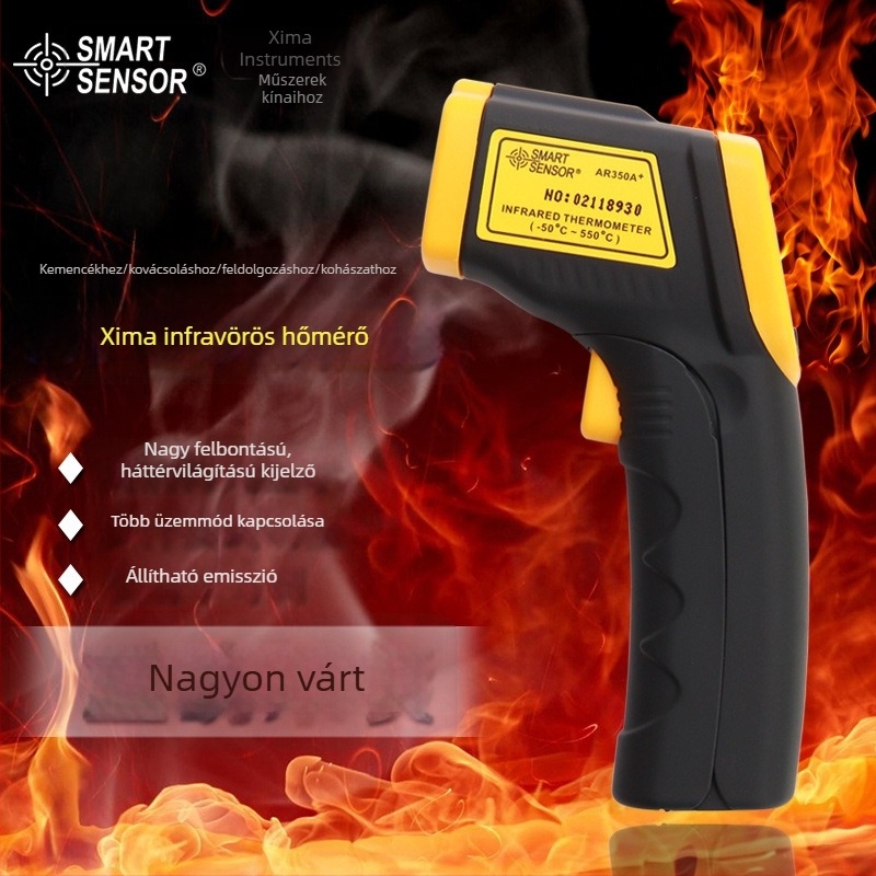 Xima AR330A AR350A érintés nélküli infravörös hőmérő kézi