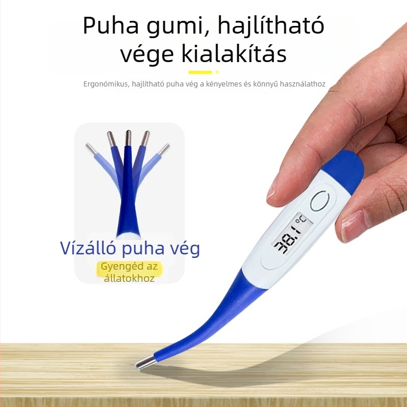 Állatorvosi hőmérő disznókhoz, Lucky Farm 0096, állattenyésztéshez és akvakultúrához