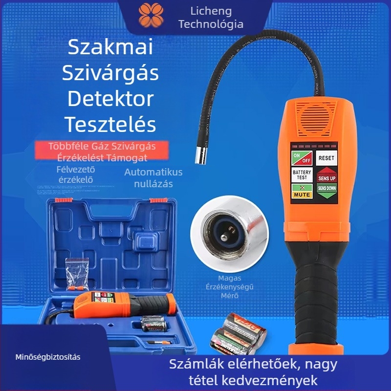 Halogén szivárgásdetektor Dasheng RLD-382PDAS-200 CPU06 hűtőközegekhez