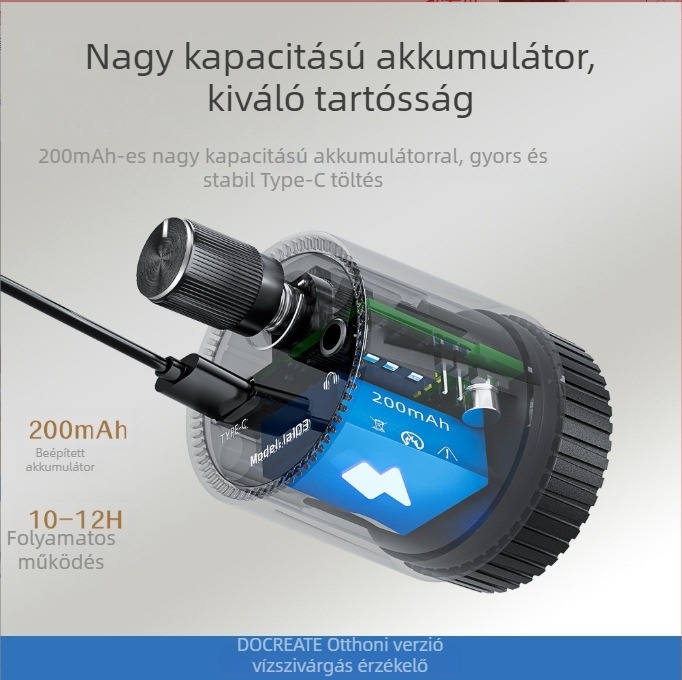 Ofan-536 otthoni használatra szivárgásdetektor, magas érzékenységű szenzorfej és pontos helymeghatározás