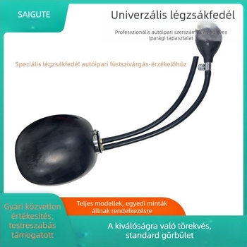 Autójavító füstszivárgás detektorához készült bőrtok, univerzális gumiból készült légzsák füstdetektorokhoz