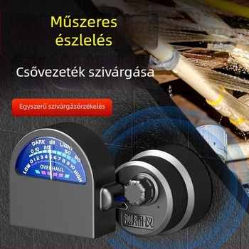 Magas pontosságú szivárgásdetektor padlófűtéshez, helyszíni szivárgásdetektor, akusztikus szivárgásészlelő, új modell