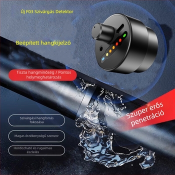 Elektromos szikra-alapú szivárgásdetektor vízvezetékekhez