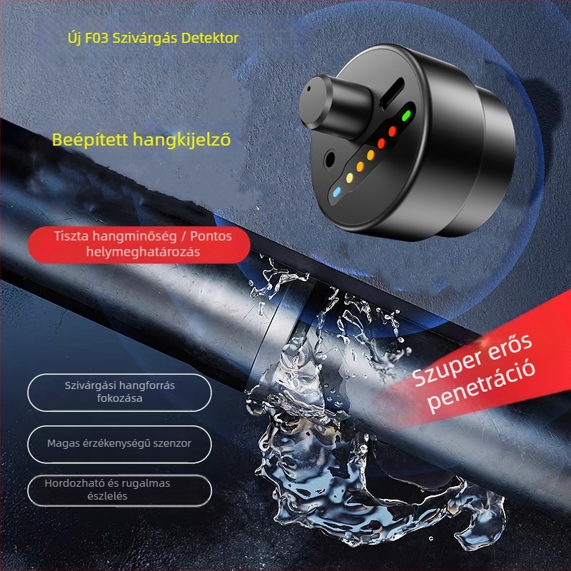 Elektromos szikra-alapú szivárgásdetektor vízvezetékekhez