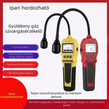 Hordozható gyúlékony gázszivárgás-észlelő - BH-K-100(EX); riasztás freonra, cseppfolyósított gázra és földgázra
