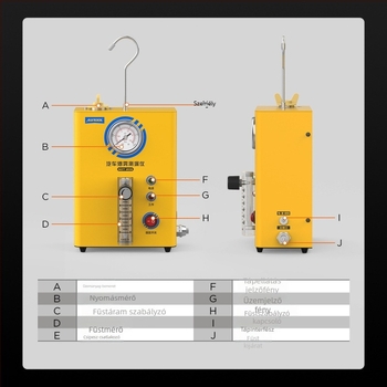 AUTOOL SDT203 autófüst-detektor, autócső rendszerrel, 12 V, -20–75 °C
