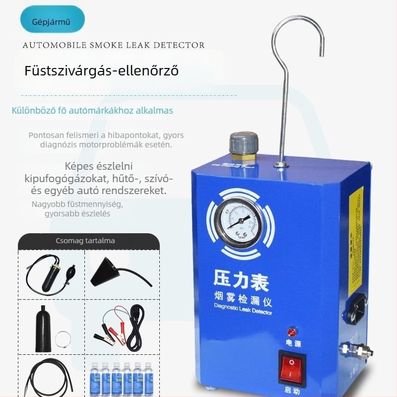 Autó füstszivárgás-detektor a csővezeték-rendszerekhez, 12V, -20…60°C, Tamut TMT-100853